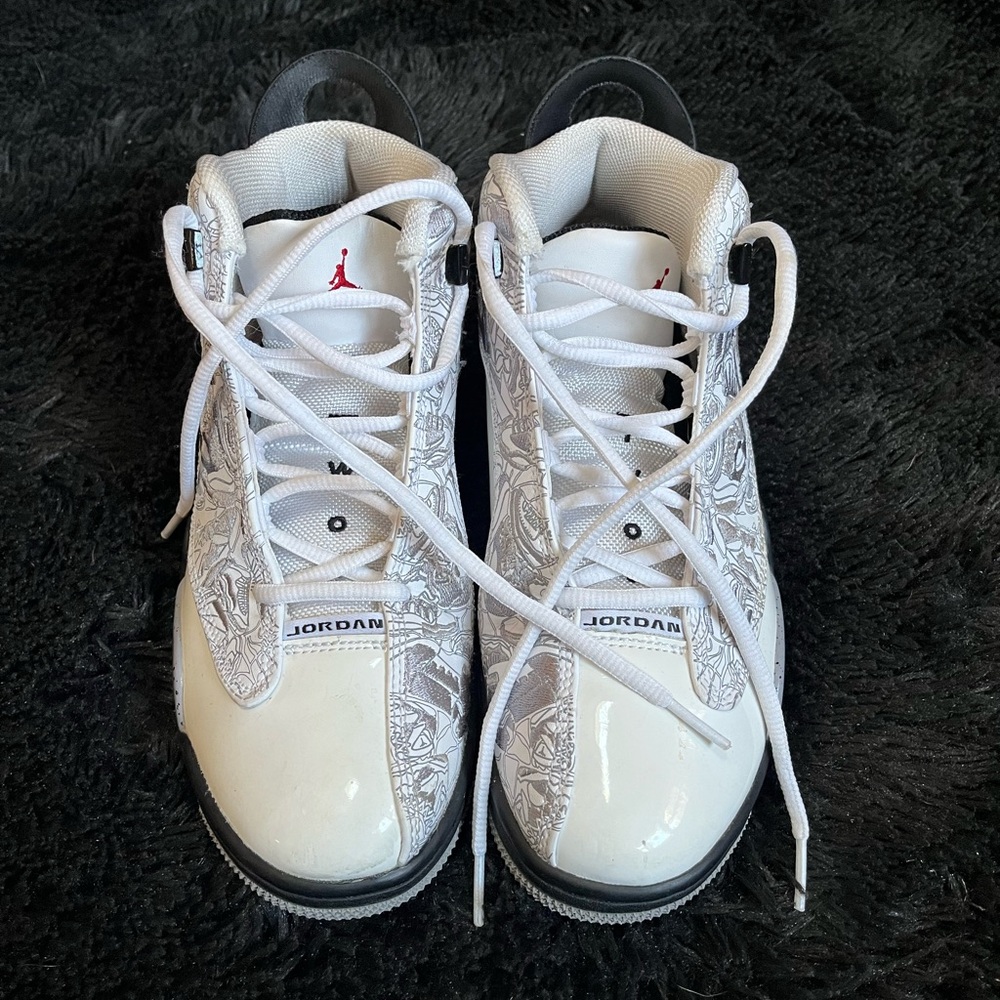 Nope Air Jordan Dub Zero White Cement Gray Sneakers 311048-105